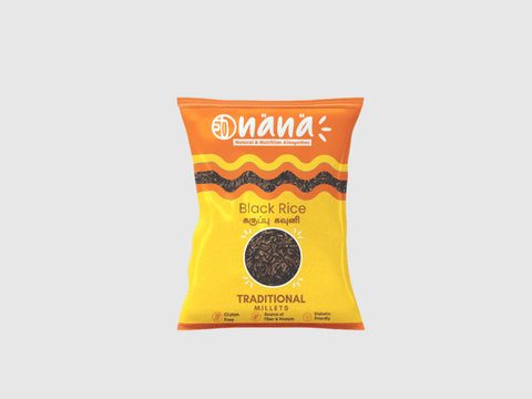 Nana (Karuppu Kavuni | Black Rice) - Nana Millets
