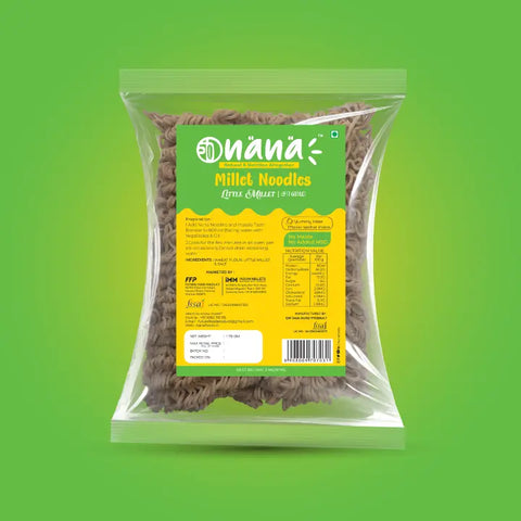 Nana Little (Samai | Saame | Samalu | Kutki) Millet Noodles - Nana Millets