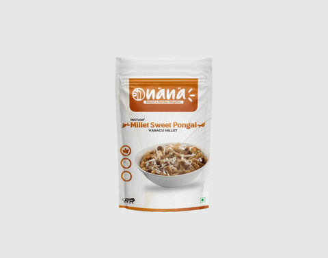 Nana Instant Kodo (Varagu | Harka | Arikelu | Koden) Millet Sweet Pongal Mix - Nana Millets