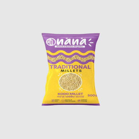 Nana Kodo (Varagu | Harka | Arikelu | Koden) Millets - 500gms - Nana Millets
