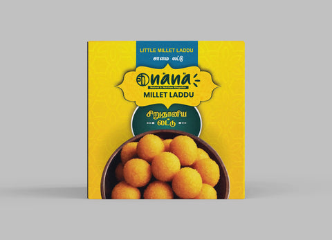 Nana Little (Samai | Saame | Samalu | Kutki) Millet Laddu - Nana Millets