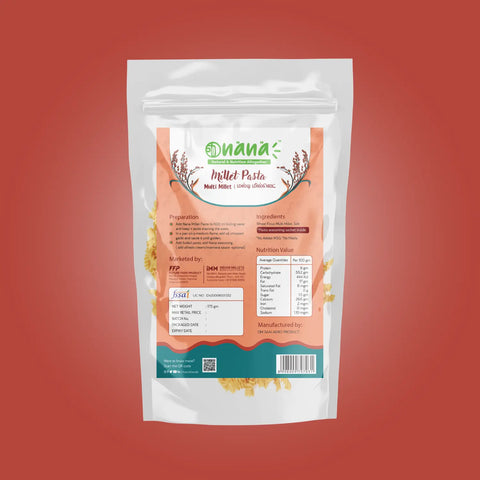 Nana Multi Millet Pasta - Nana Millets