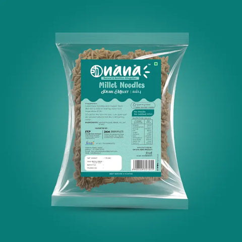Nana Pearl (Kambu | Sajje | Sajjalu | Bajra) Millet Noodles - Nana Millets