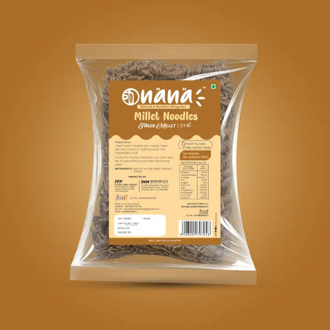 Nana Finger (Ragi | Ragula | Nachani) Millet Noodles - Nana Millets
